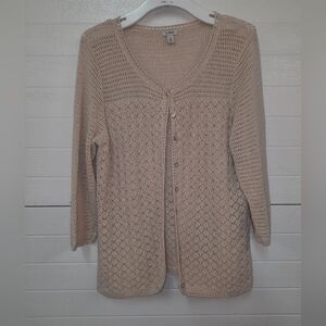 Vintage L.L. Bean Ladies Knit Cardigan